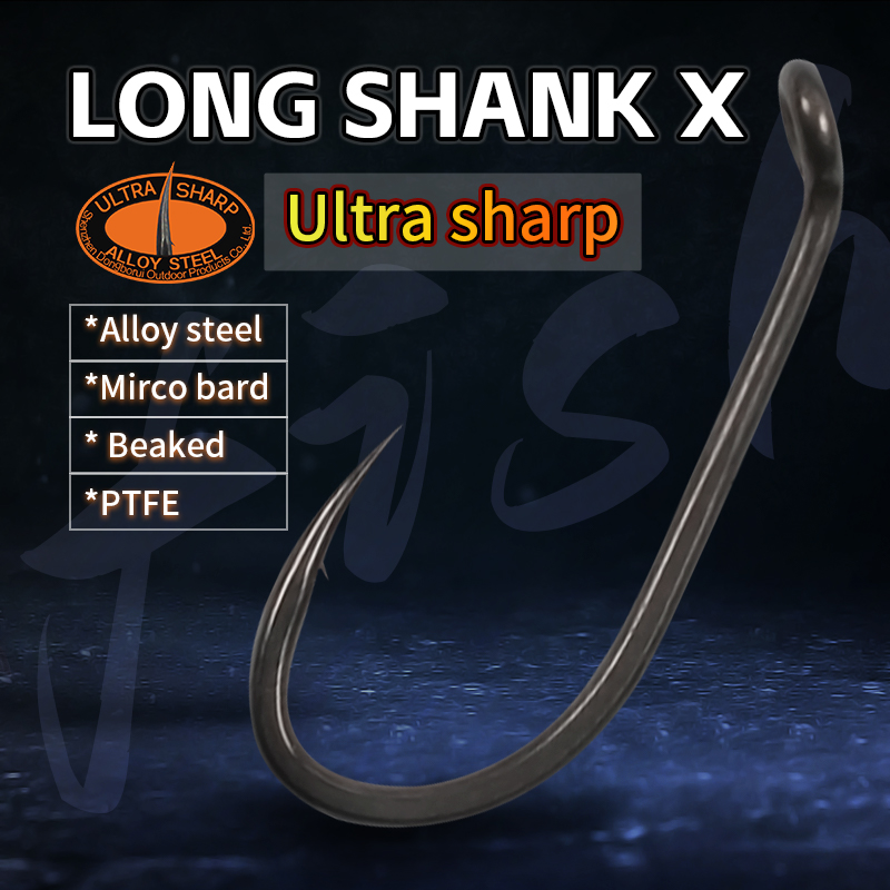 Fishing Hook Barbless - 10 Uds. Anzuelo de pesca de