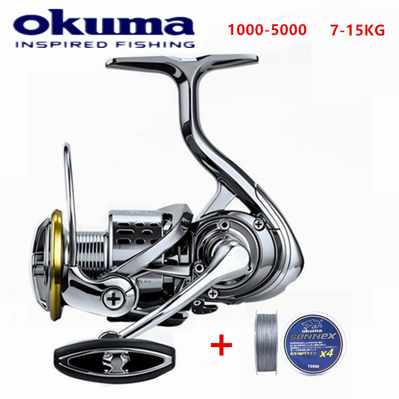 Abu Garcia Reel Max - Carrete de Pesca Okuma, Totalmente Metálico,