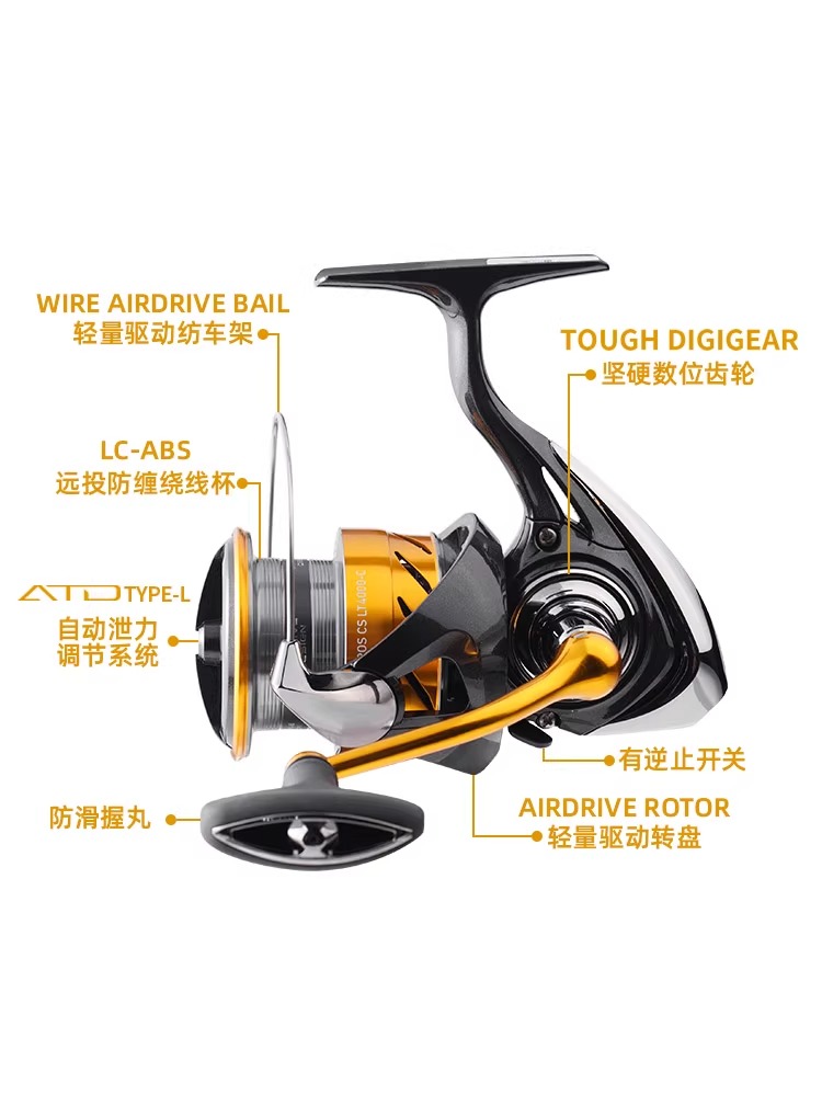 24 DAIWA REVROS CS LT carrete  - Abu Garcia Reel Max reseña y precio