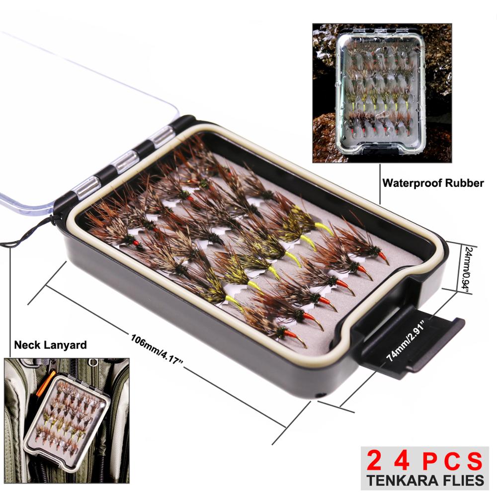 Bimoo 24 unids/caja Tenkara mo - Fishing Hook Size reseña y precio