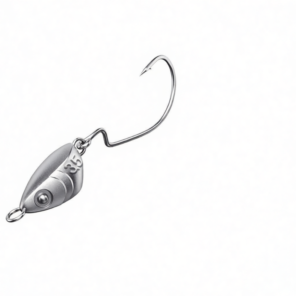 Anzuelos de cabeza plomada con - Fishing Hook Weedless reseña y precio
