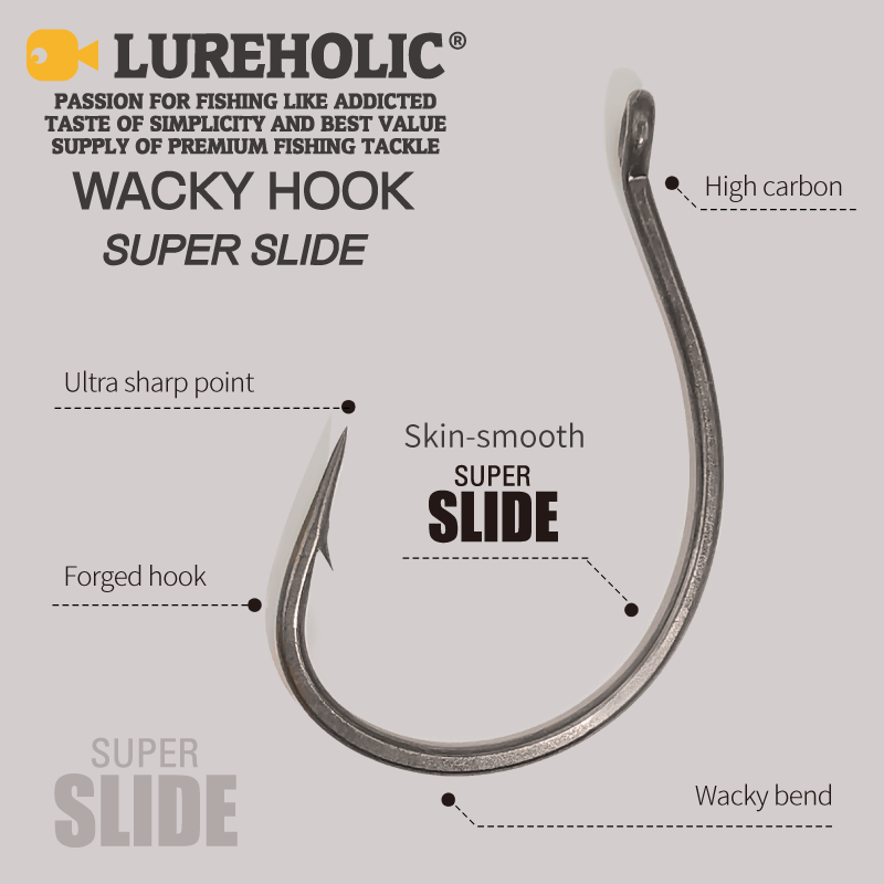 LUREHOLIC-anzuelo loco súper d - Fishing Hook Assortment reseña y precio