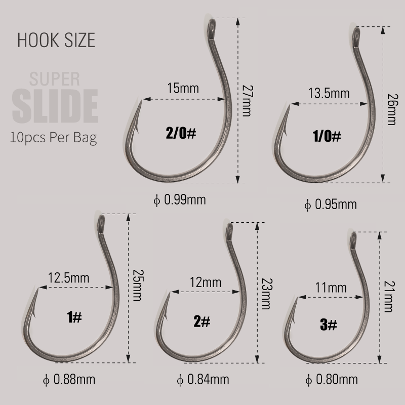 LUREHOLIC-anzuelo loco súper d - Fishing Hook Assortment reseña y precio
