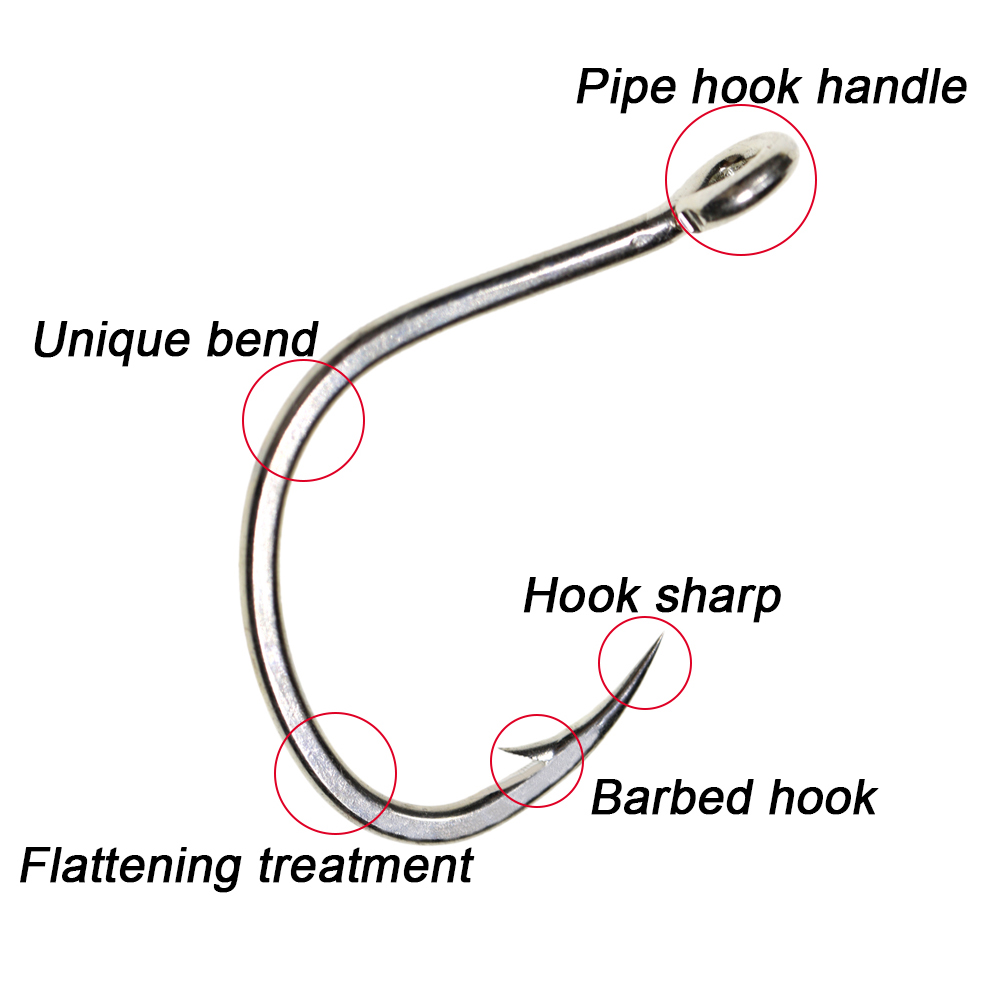 ICERIO, 10 Uds., revestimiento - Fishing Hook Assortment reseña y precio