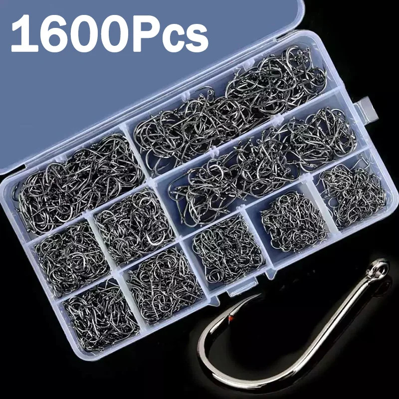 50-1600 unids/caja anzuelos de - Fishing Hook Assortment reseña y precio