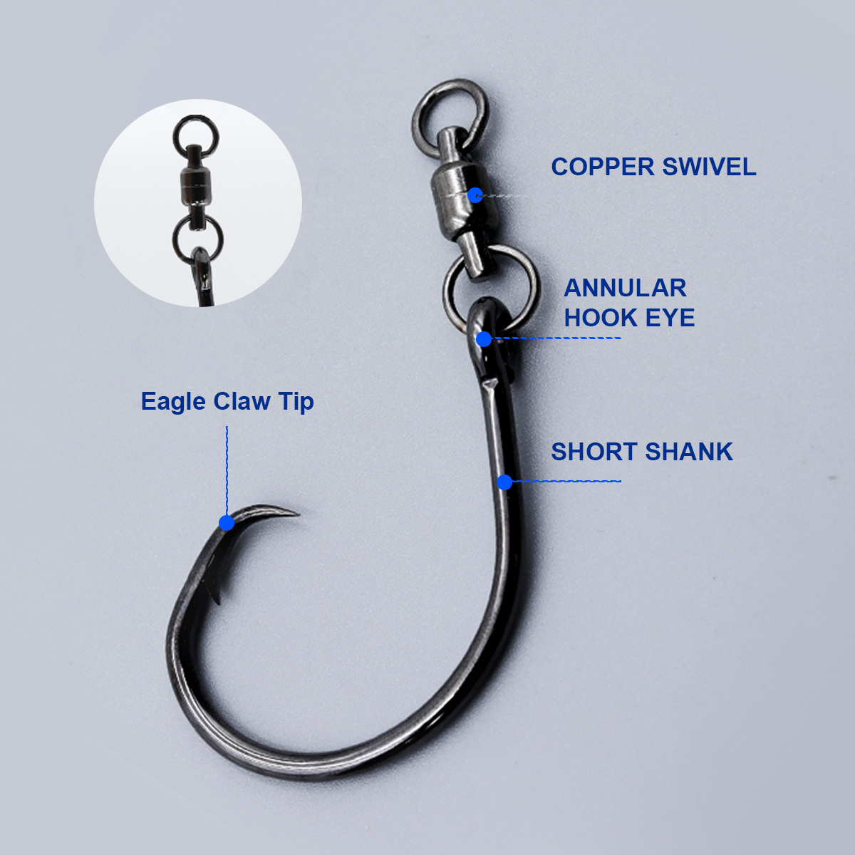 ZYZHE 3/6/9 piezas Anzuelos Ci - Fishing Hook Barbless reseña y precio
