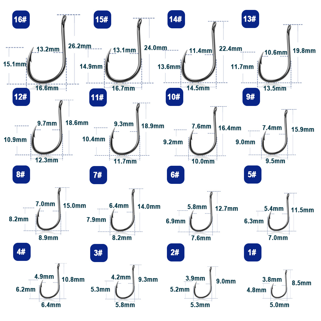 Anzuelos de pesca Iseama de 9K - Fishing Hook Assortment reseña y precio