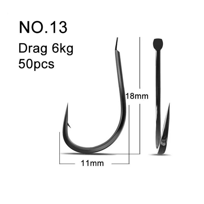 50 Uds. Anzuelos de pesca pequ - Fishing Hook Assortment reseña y precio